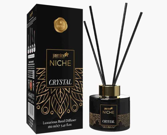 Jasmine Niche Reed Diffuser 160 ML (Crystal)